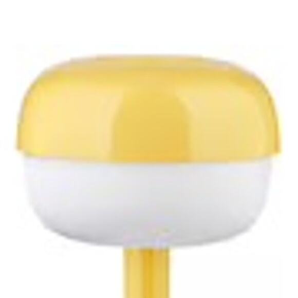 IKEA BLÅSVERK Yellow Table Lamp Modern Retro Design 14 Inch Soft Glow Any Room - Picture 2 of 3